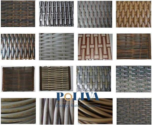 Cận cảnh sự khác biệt về kết cấu sợi đan giữa hai loại chất liệu.